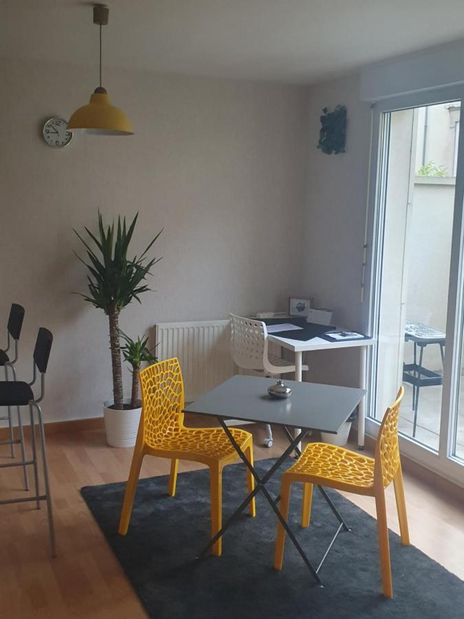 Terrasse Reims Centre Perseval Apartment Luaran gambar